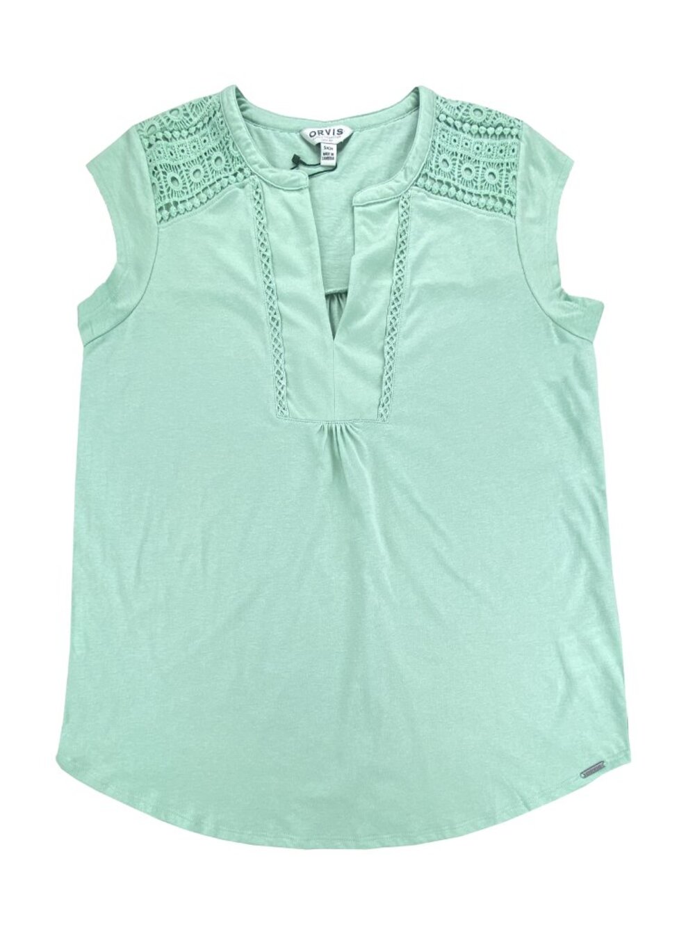 Orvis Womens Anna Crochet Lace Top